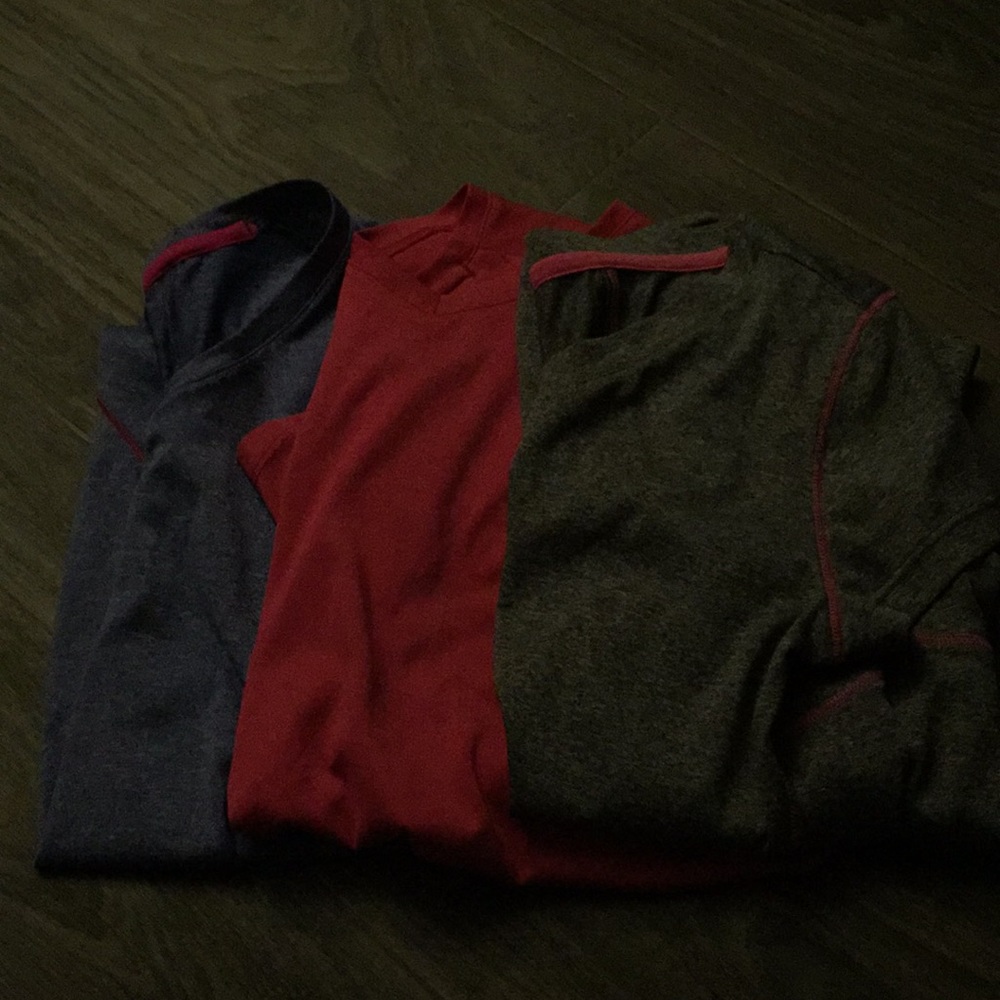 3 tee shirts